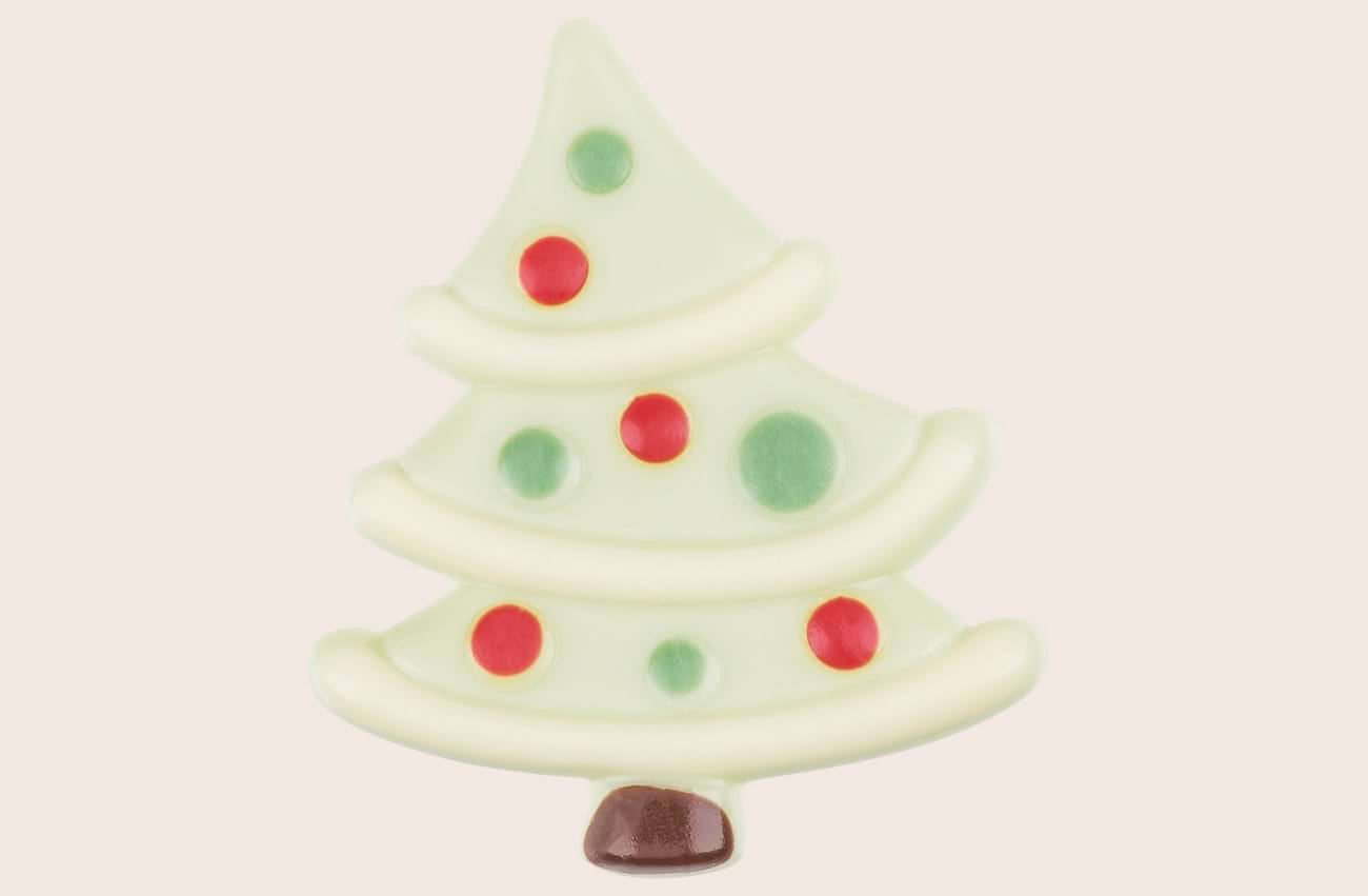 Weihnachtsbaum aus Schokolade