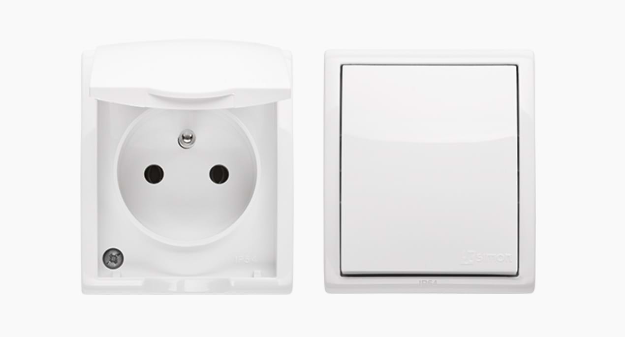 Simon Aquarius Steckdosen