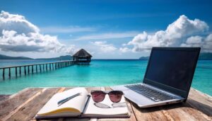 Fernarbeit auf Reisen