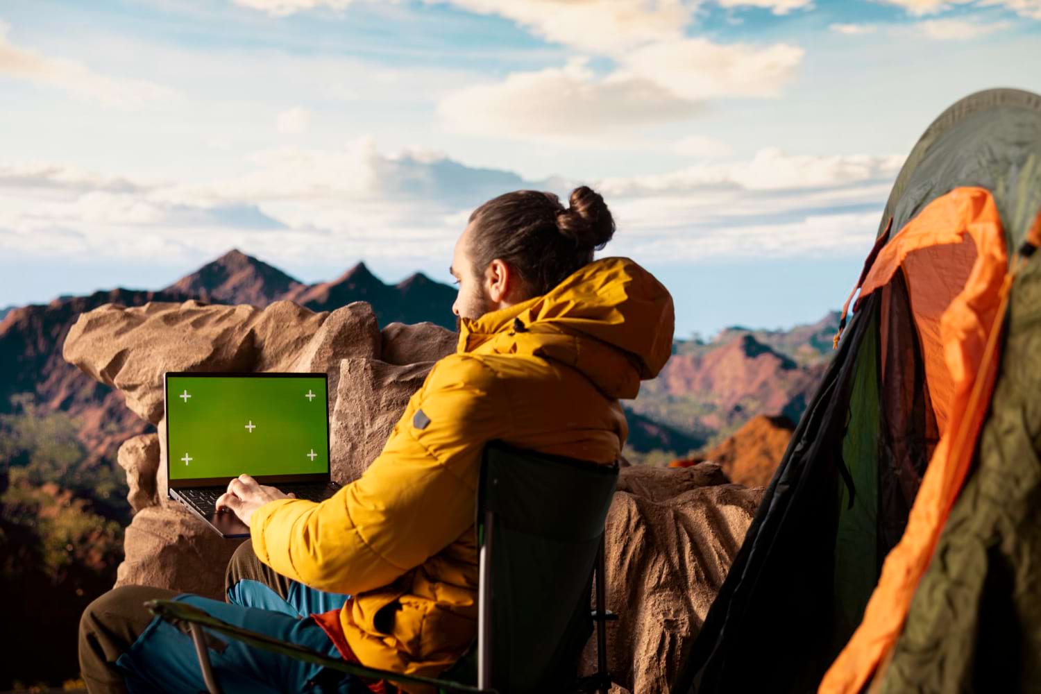 Fernarbeit auf Reisen